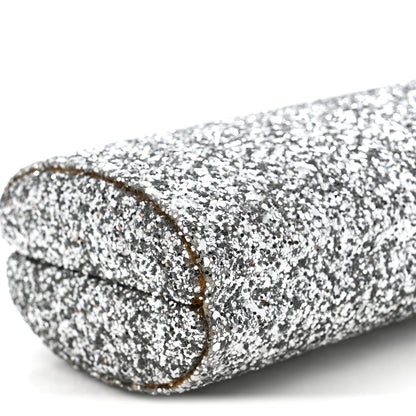 Jimmy Choo Glitter Celeste Clutch Silver 8 of 9