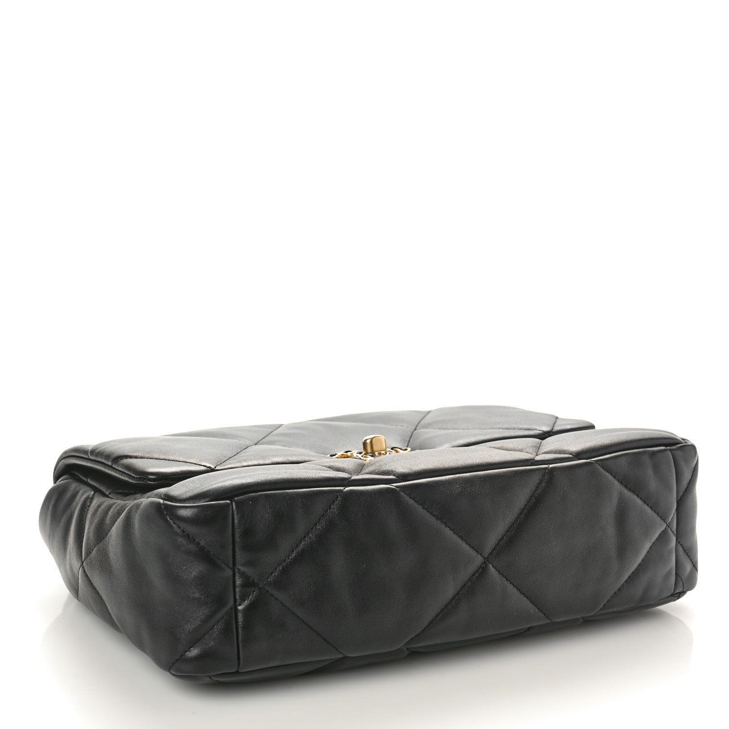 Chanel Lambskin Quilted Large Chanel 19 Flap Black 4 of 11