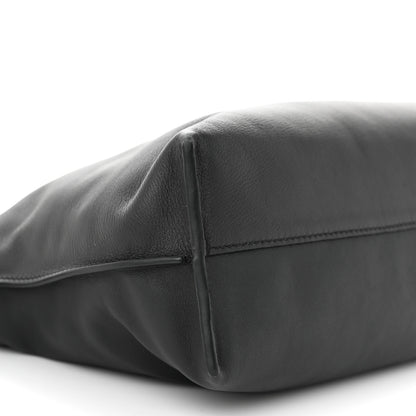 Loewe Calfskin Small Flamenco Knot Bag Black 9 of 14