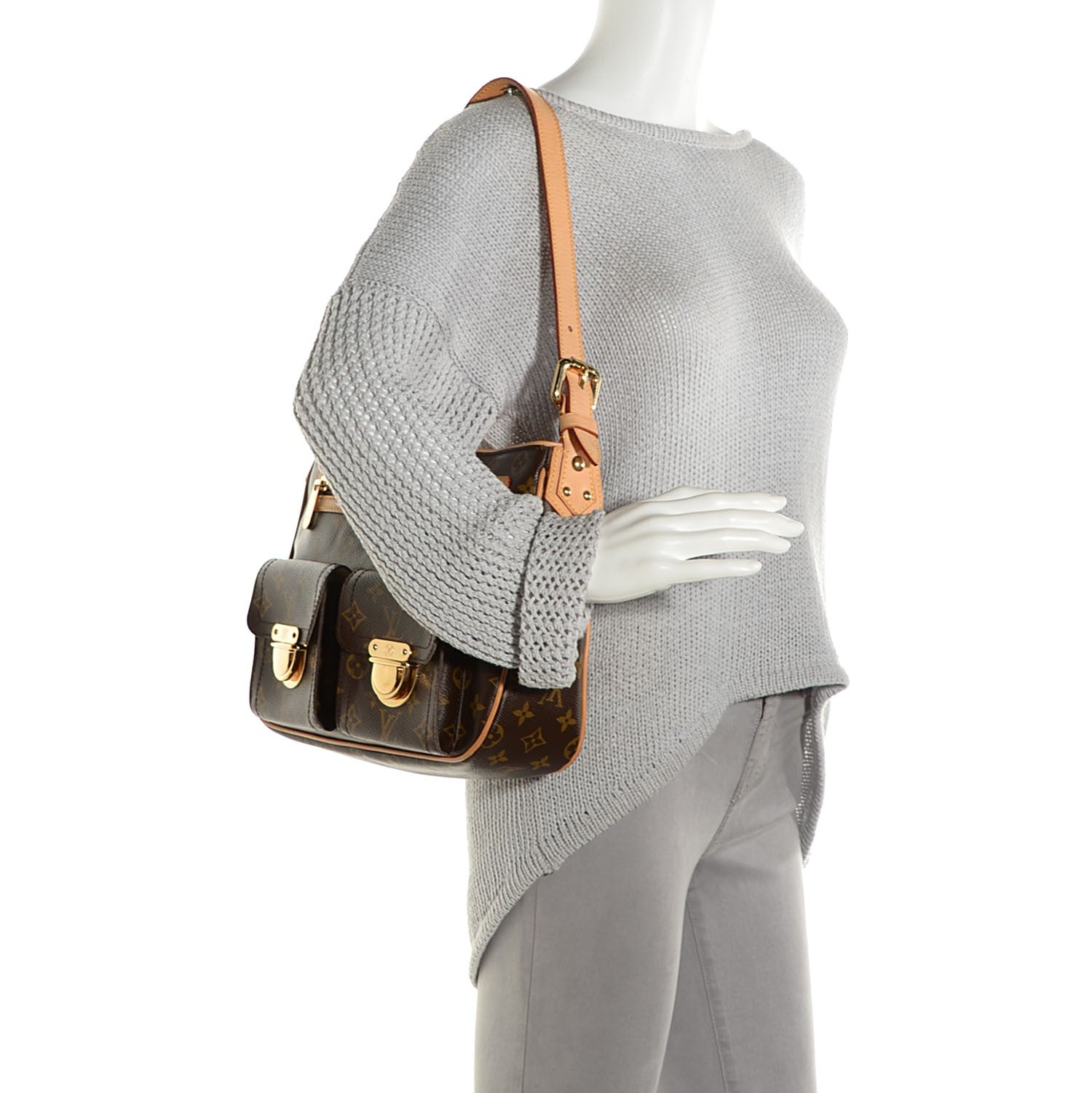 Louis Vuitton Monogram Hudson GM 2 of 7