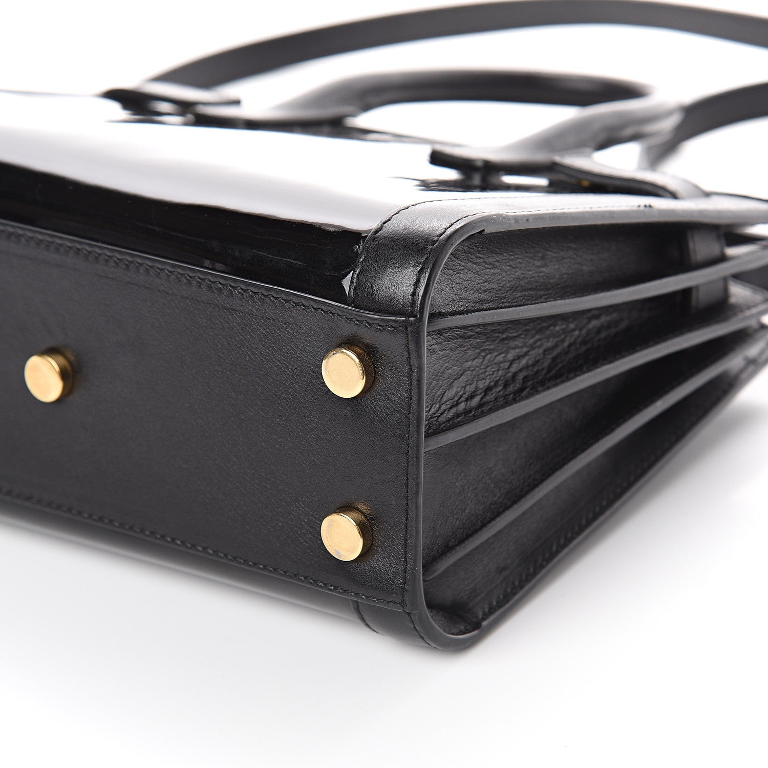 Saint Laurent Patent Calfskin Nano Sac de Jour Black 7 of 7
