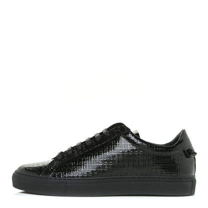Givenchy Patent 4G Logo Embossed Womens Urban Street Sneakers 40 Black 1 of 14