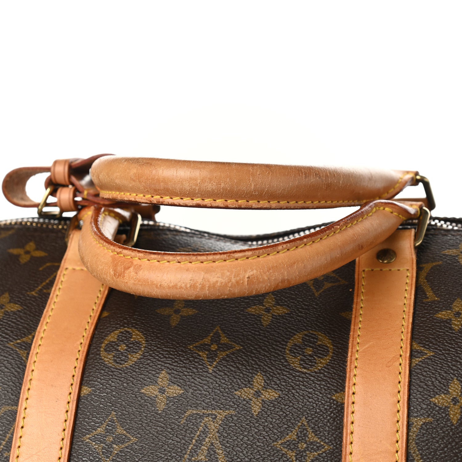 Louis Vuitton Monogram Keepall Bandouliere 55 17 of 18