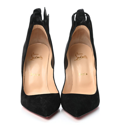 Christian Louboutin Suede Victorina 100 Pumps 39 Black 2 of 4