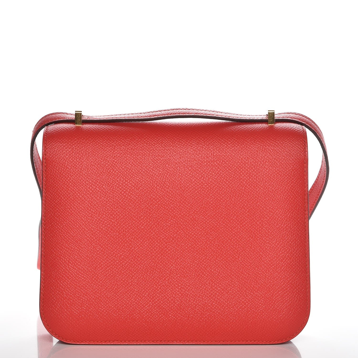 Hermes Epsom Constance 18 Rouge Tomate Etain 4 of 19