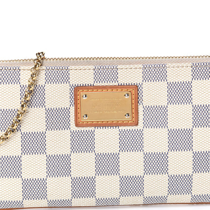 Louis Vuitton Damier Azur Pochette Milla MM 12 of 13