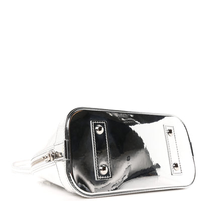 Louis Vuitton Monogram Miroir Alma BB Silver 4 of 10