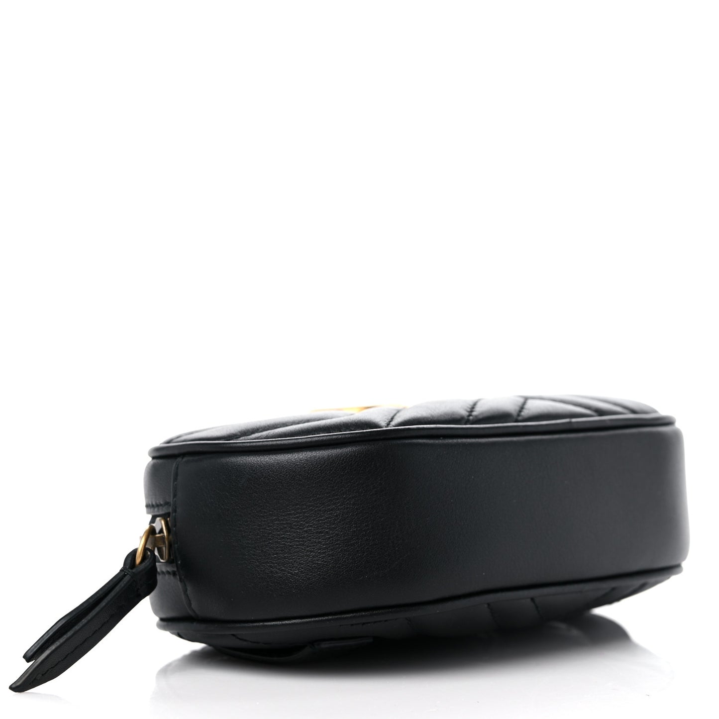Calfskin Matelasse GG Marmont Belt Bag 95 38 Black