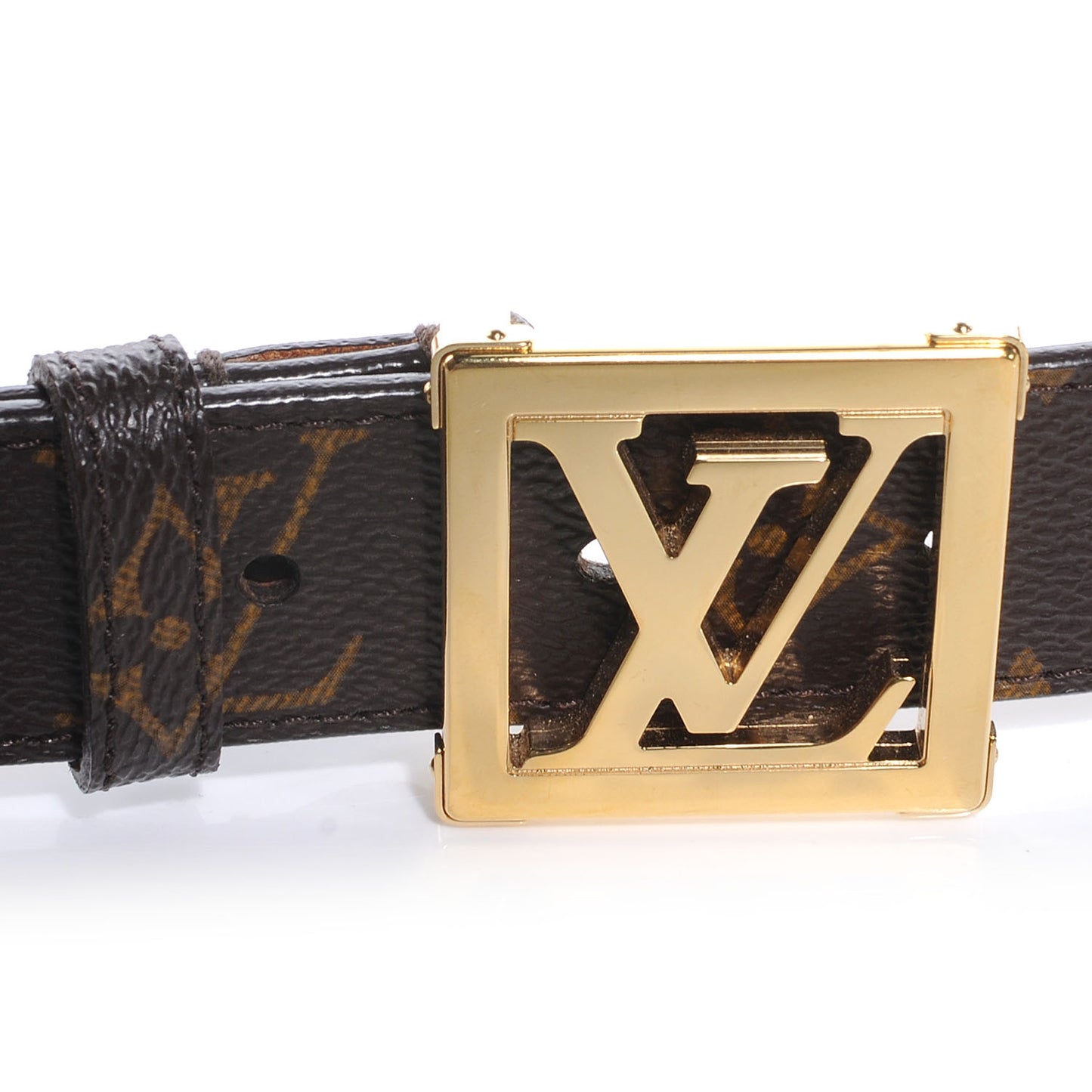 Monogram LV Frame Belt 80 32