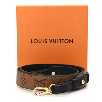 Louis Vuitton Reverse Monogram Bandouliere Shoulder Strap XL Black 4 of 4