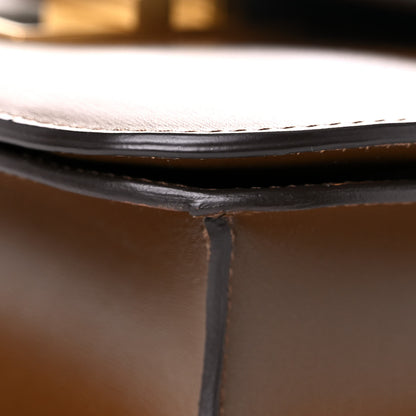 Celine Box Calfskin Medium Classic Box Flap Bag Camel 9 of 16