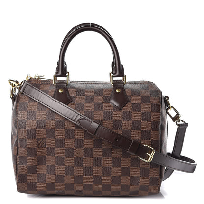 Louis Vuitton Damier Ebene Speedy Bandouliere 25 1 of 11