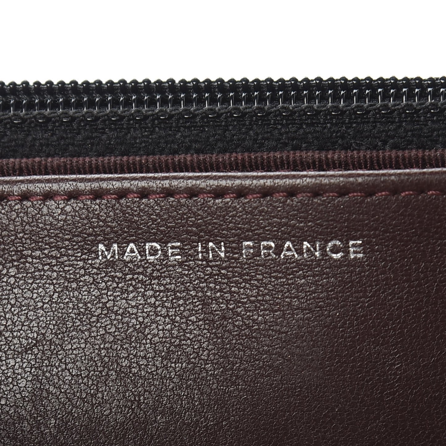Lambskin Quilted Wallet On Chain WOC Black