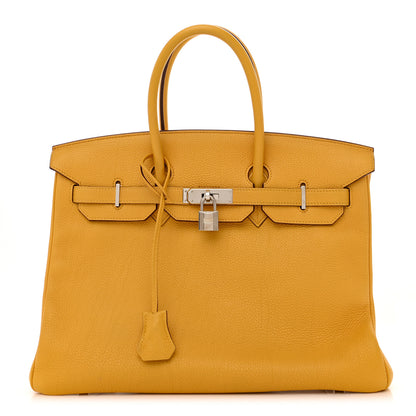 Hermes Togo BIRKIN 35 Soleil 1 of 12