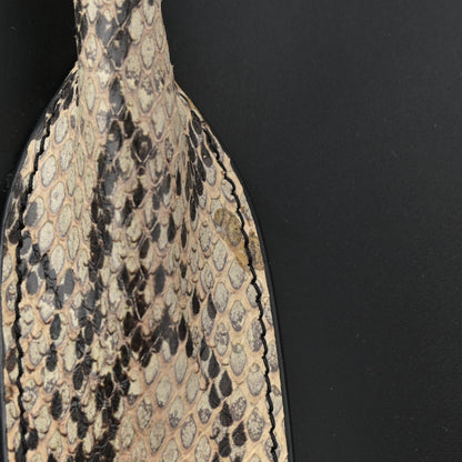 Saint Laurent Calfskin Embossed Snakeskin Small Sac De Jour Black 12 of 14