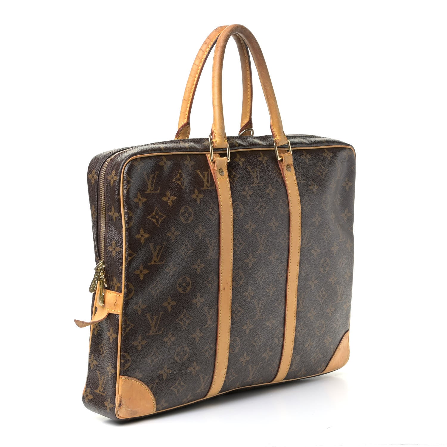 Louis Vuitton Monogram Porte-Documents Voyage Briefcase 2 of 16