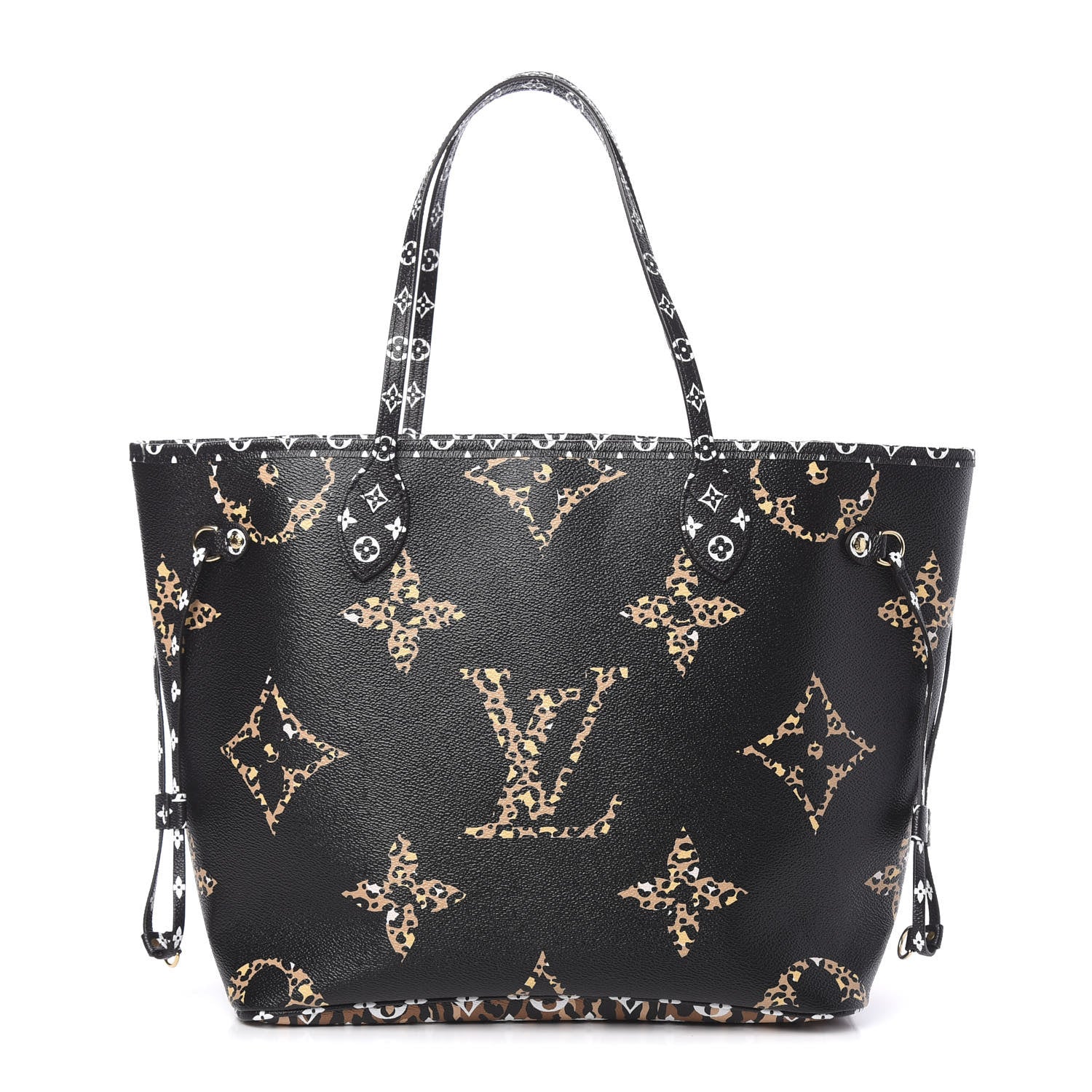 Louis Vuitton Monogram Giant Jungle Neverfull MM Black 1 of 10