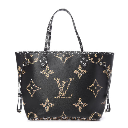 Louis Vuitton Monogram Giant Jungle Neverfull MM Black 1 of 10