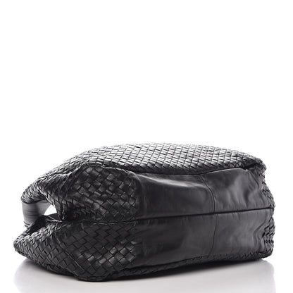 Bottega Veneta Nappa Intrecciato Large Campana Black 4 of 13