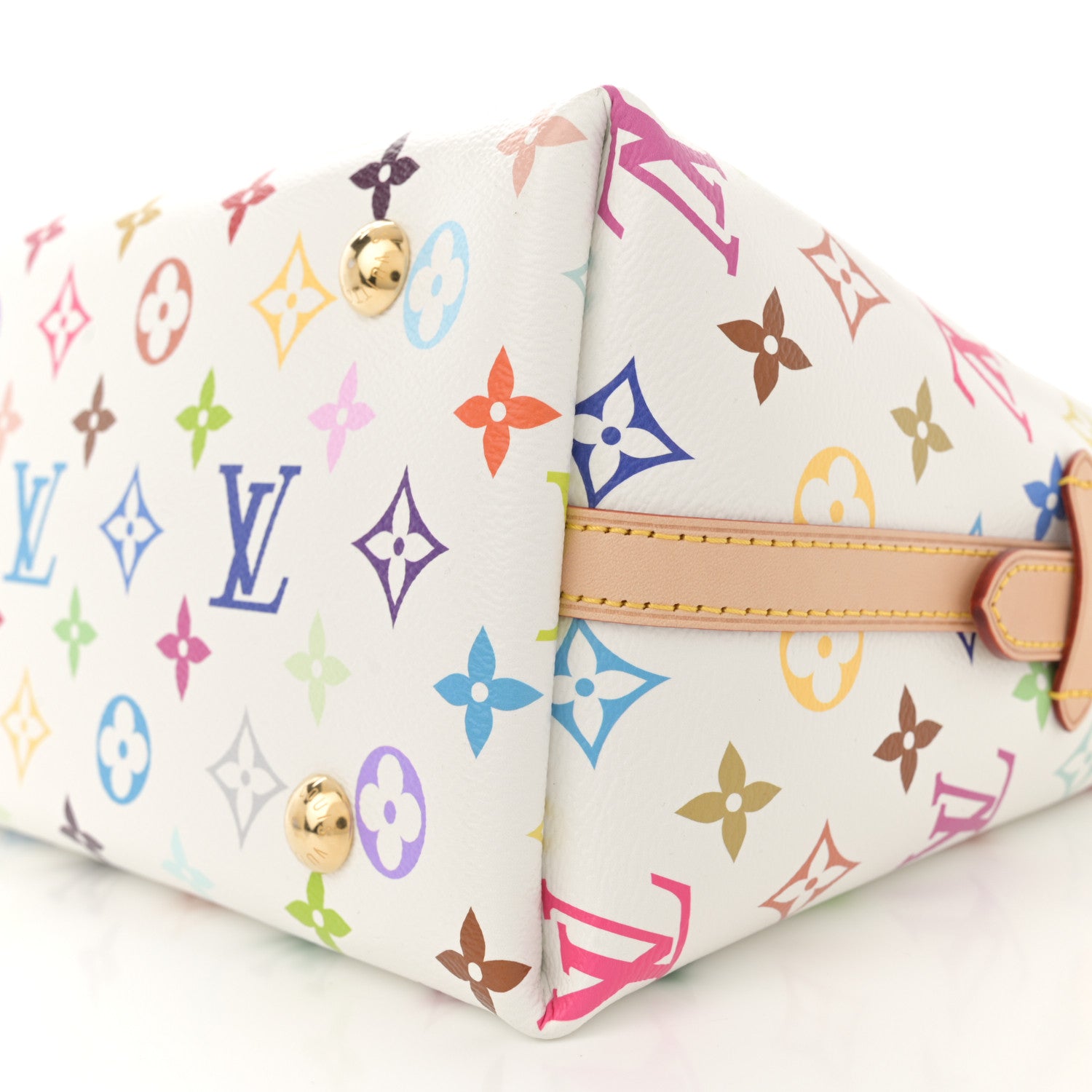 Louis Vuitton LV X TM Monogram Multicolor CarryAll PM White 10 of 11