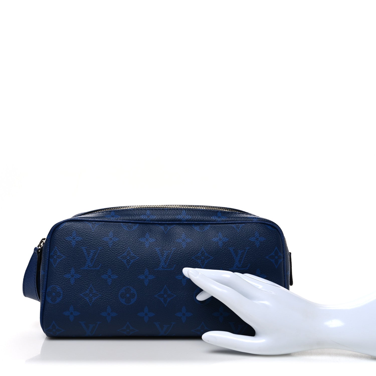 Louis Vuitton Taigarama Dopp Kit Toilet Pouch Cobalt 2 of 6