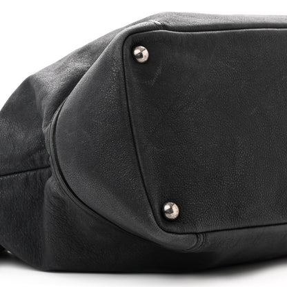 Chanel Washed Calfskin Tote Black 9 of 18