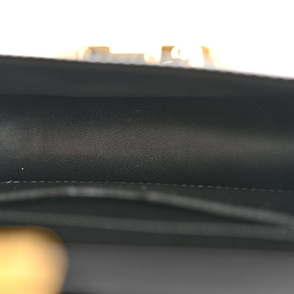 Christian Dior Smooth Calfskin Micro 30 Montaigne Flap Bag Black 5 of 12