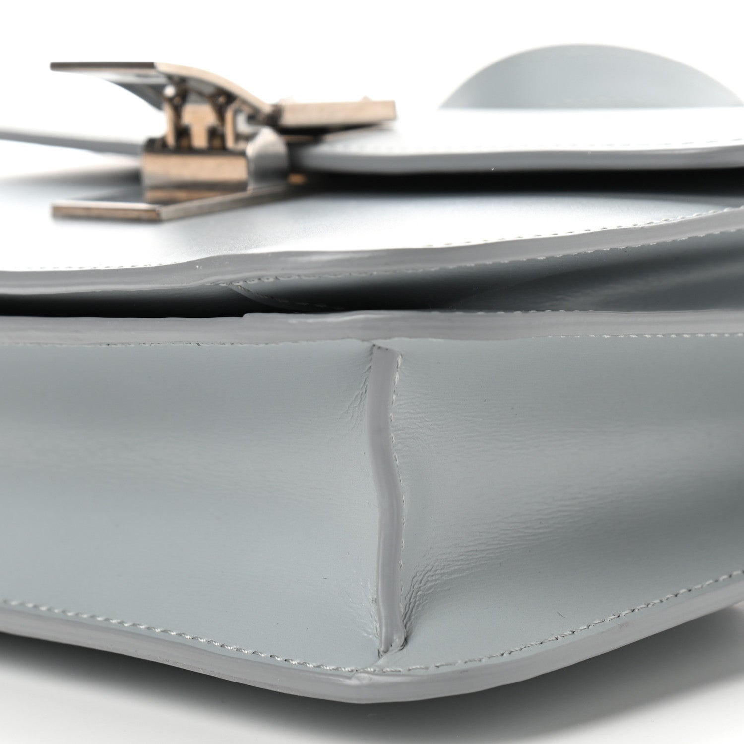 Celine Box Calfskin Teen Classic Box Flap Bag Frost 10 of 11