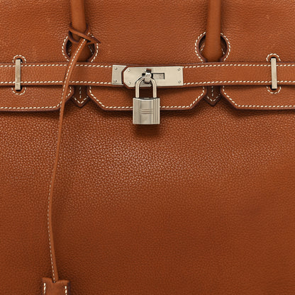 Hermes Natural Barenia Faubourg Birkin 35 Fauve 8 of 15
