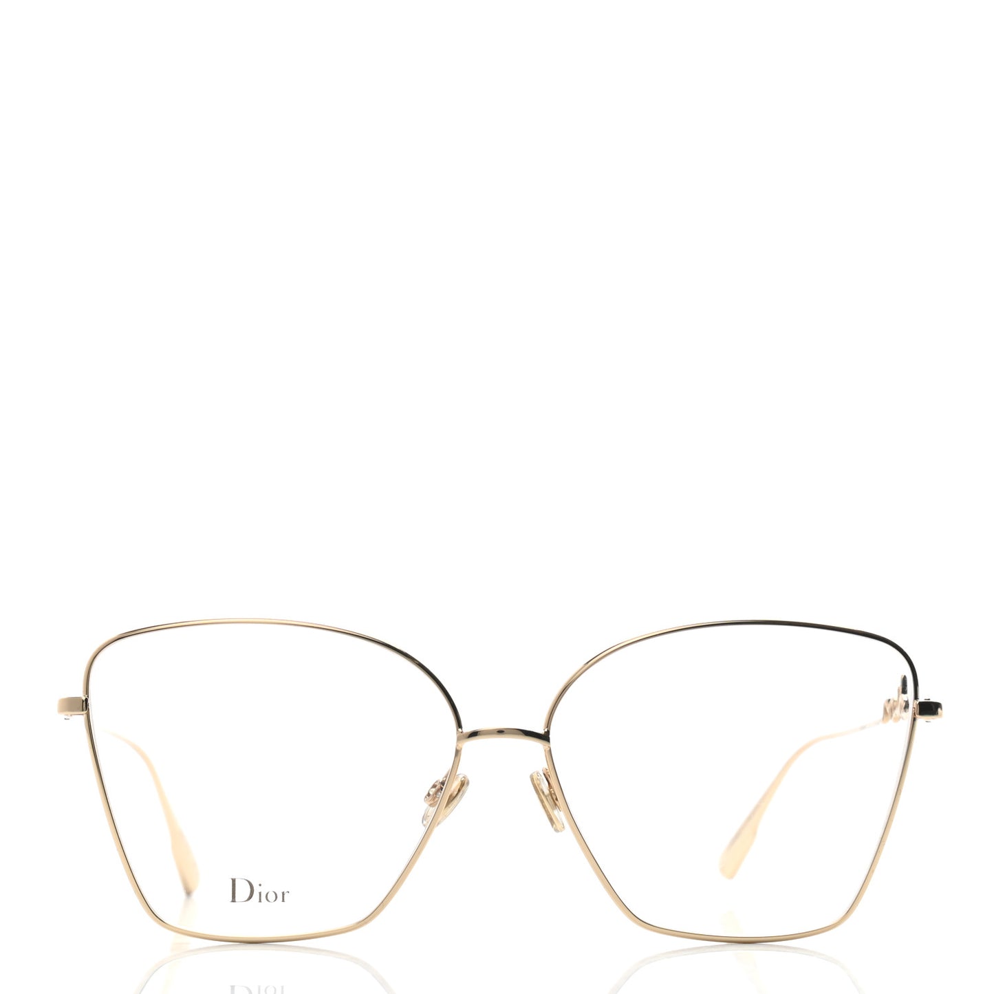 Metal Diorsignatureo Glasses Gold