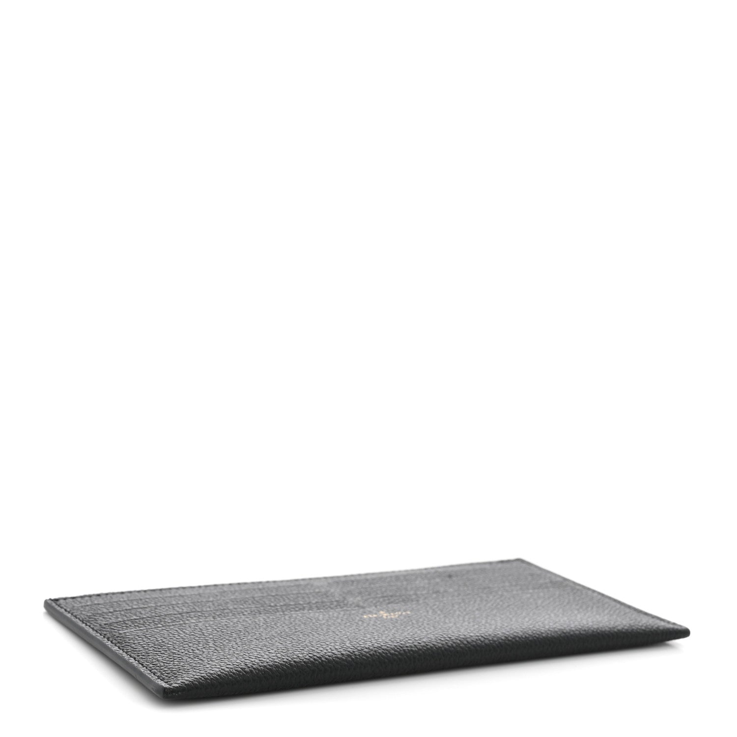 Louis Vuitton Calfskin Felicie Chain Wallet Card Holder Insert Black 4 of 6