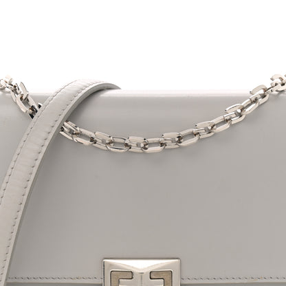 Givenchy Box Calfskin Medium 4G Shoulder Bag Cloud Grey 8 of 16