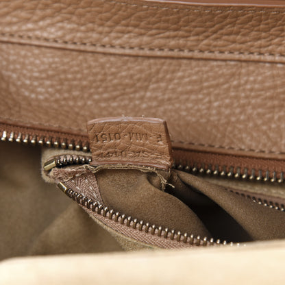 Celine Pebbled Calfskin Mini Luggage Camel 13 of 14