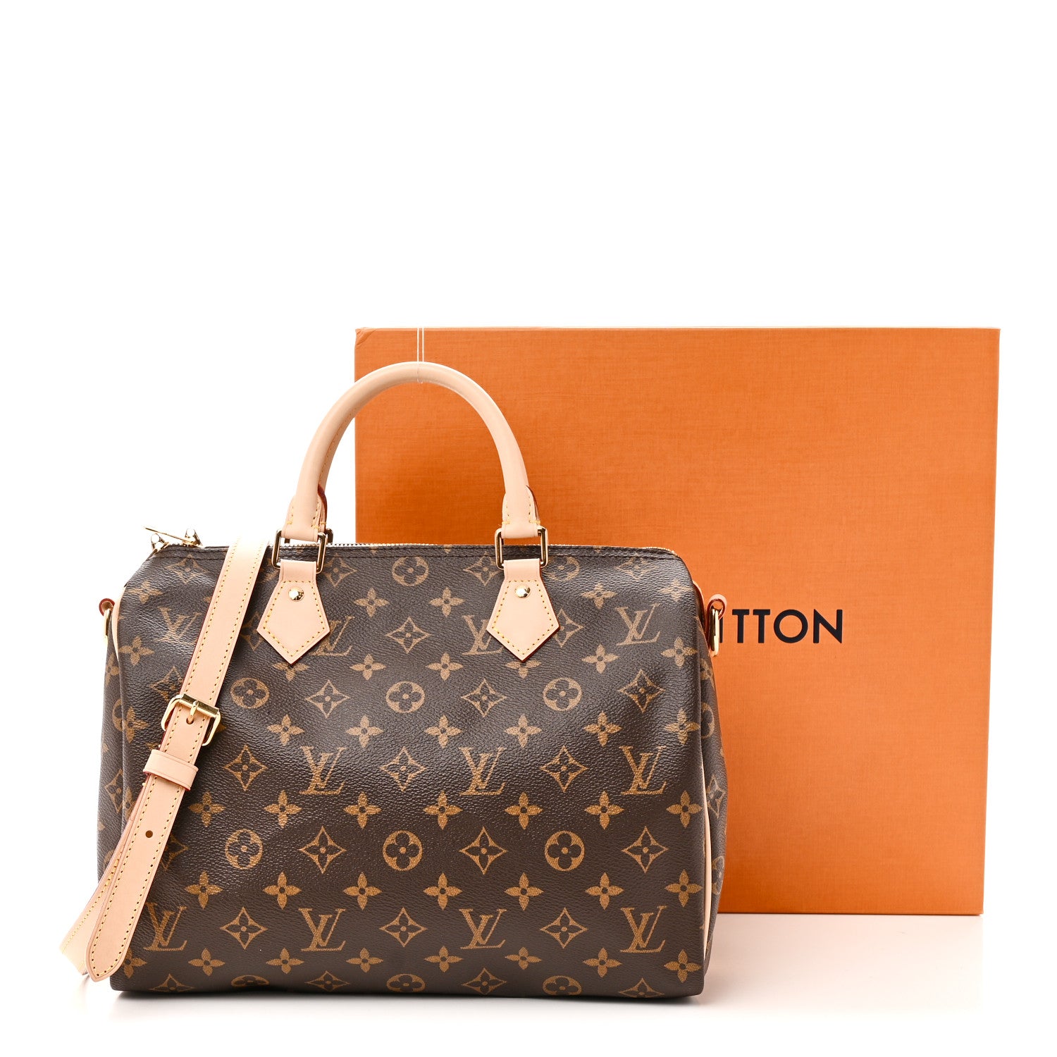 Louis Vuitton Monogram Speedy Bandouliere 30 10 of 10