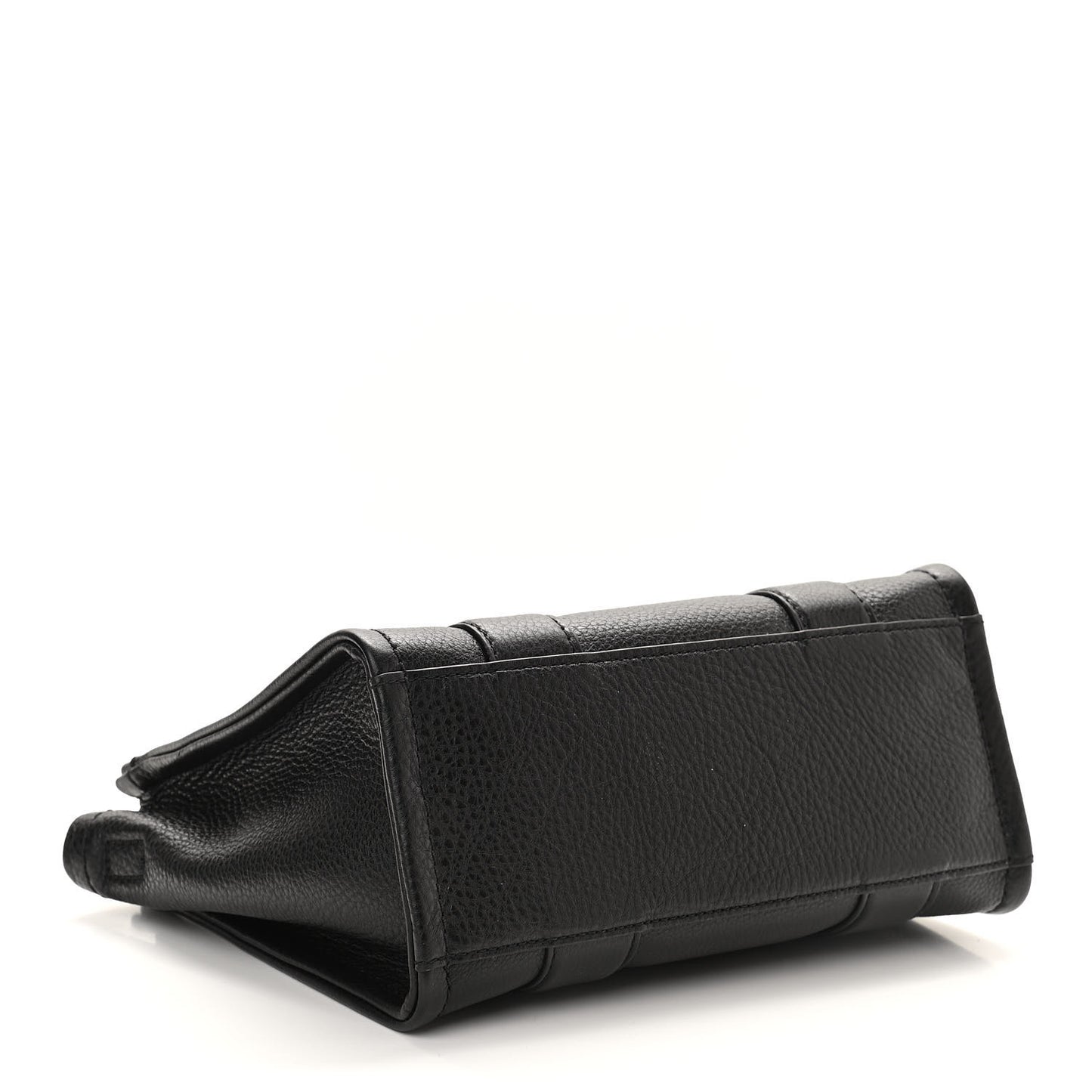 Grained Calfskin Small The Tote Bag Black