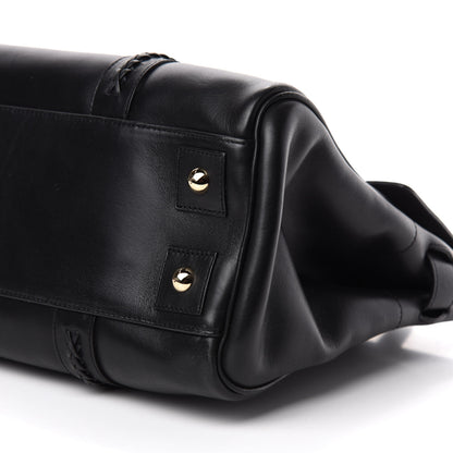 Mulberry Smooth Calfskin Braided Bayswater Black 7 of 14