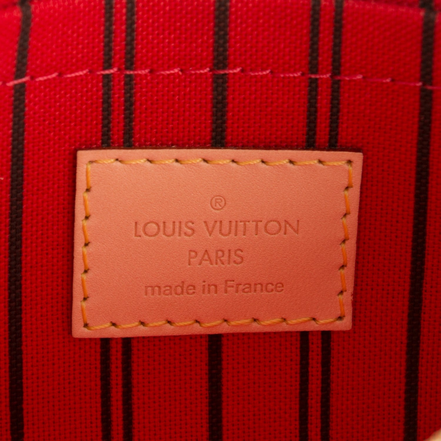 Louis Vuitton Monogram Neverfull MM GM Pochette Cherry 6 of 7