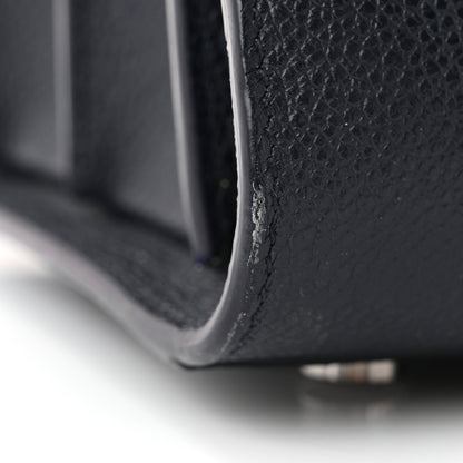 Saint Laurent Grained Calfskin Small Sac De Jour Navy 11 of 11