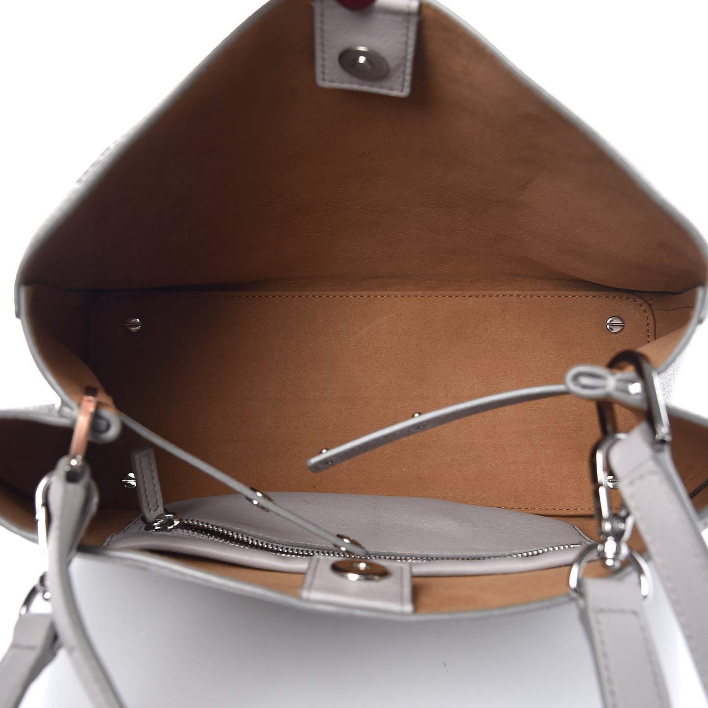 Calfskin Ottomar Monogram Sarah Convertible Hobo Dove