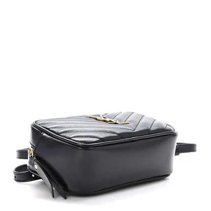 Saint Laurent Calfskin Matelasse Monogram Lou Belt Bag Black 4 of 11