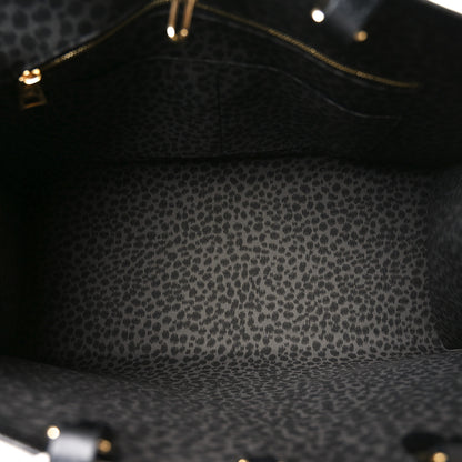 Louis Vuitton Monogram Giant Wild At Heart Onthego GM Black 5 of 9