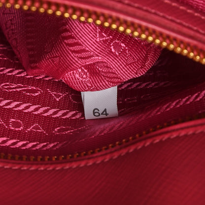 Prada Saffiano Vernice Medium Promenade Tote Peonia 9 of 10
