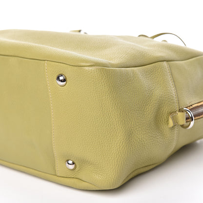 Prada Vitello Daino Satchel Cedro 10 of 15