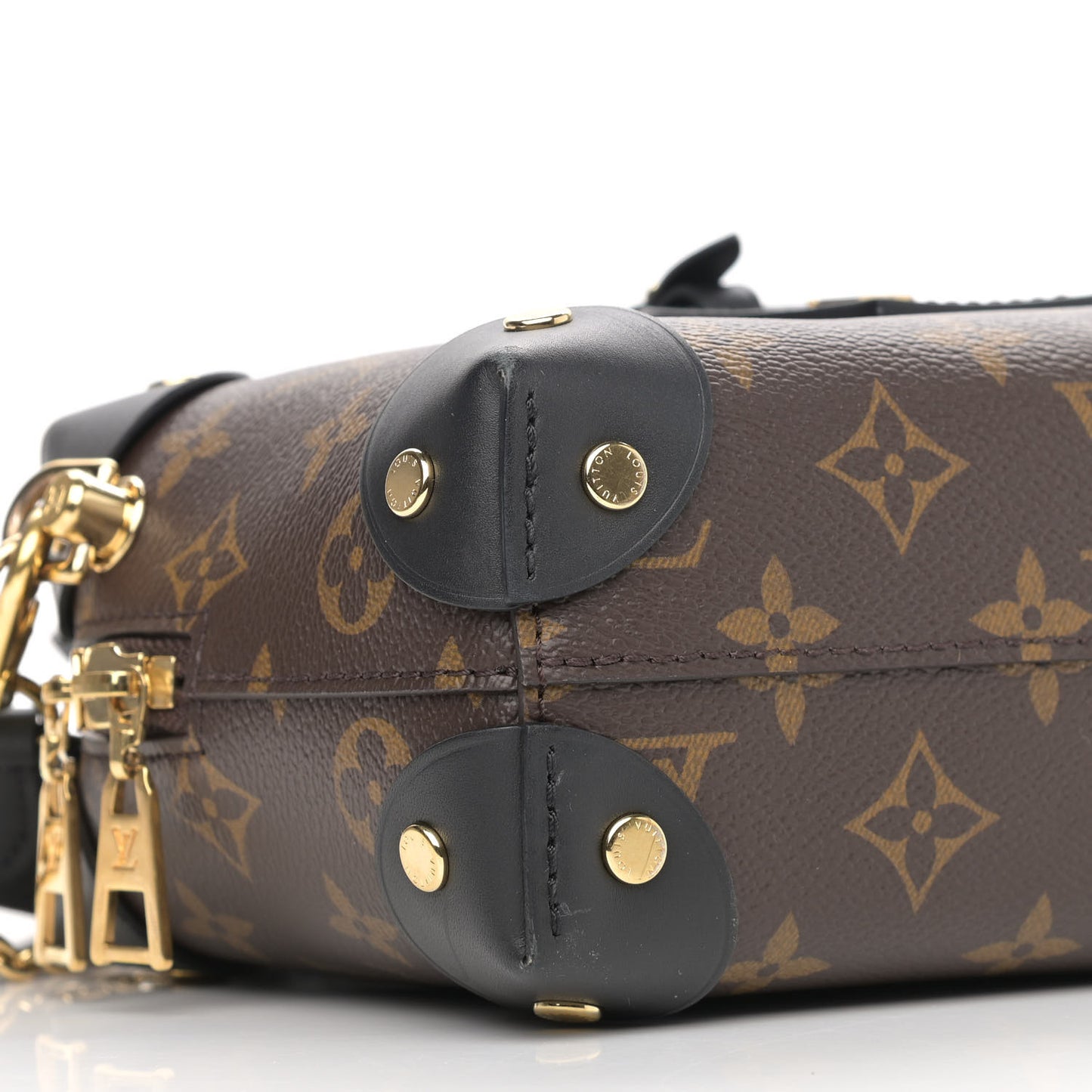 Monogram Petite Malle Souple Black