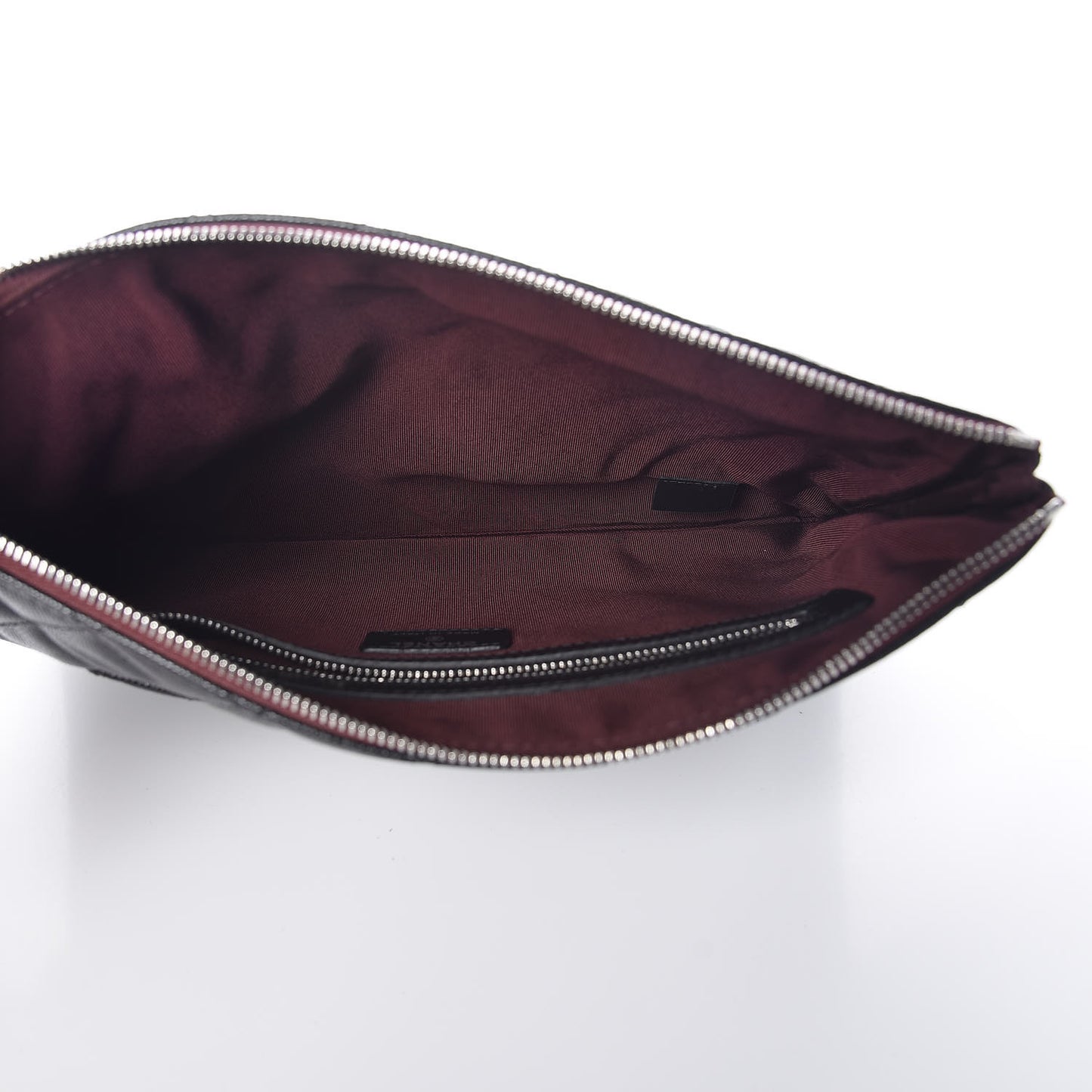 Caviar Quilted Medium Cosmetic Case Black