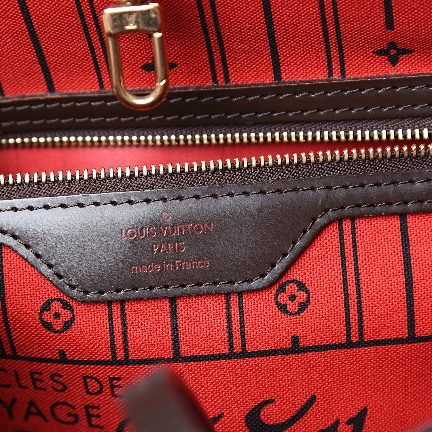 Louis Vuitton Damier Ebene Neverfull MM 5 of 10