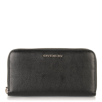 Givenchy Sugar Goatskin Pandora Zip Around Wallet Black 1 of 8