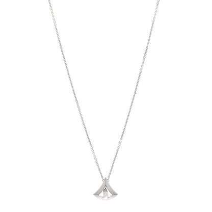 Bulgari 18K White Gold Diamond Divas' Dream Openwork Necklace 1 of 4