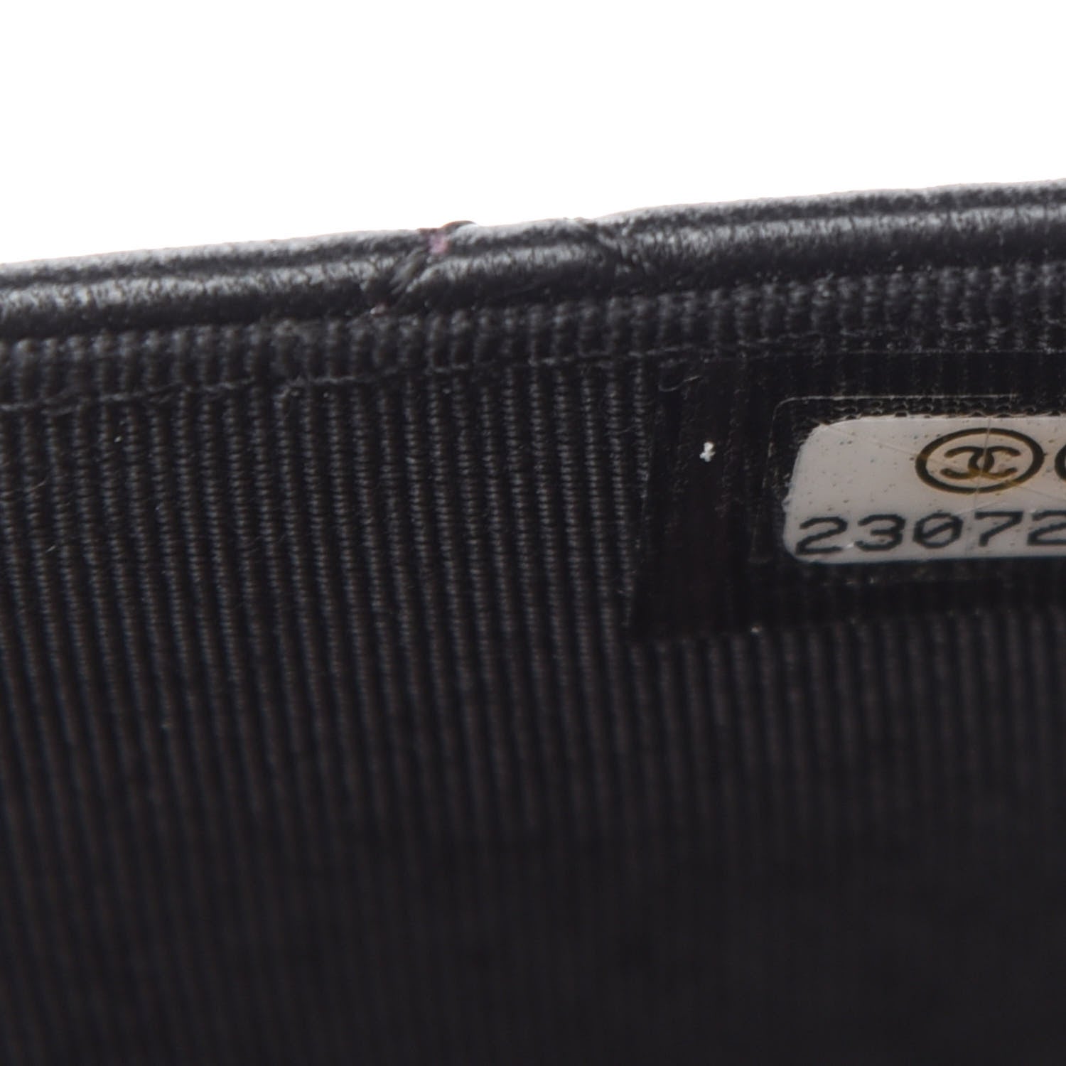Chanel Lambskin Quilted Wallet On Chain WOC Black 11 of 13