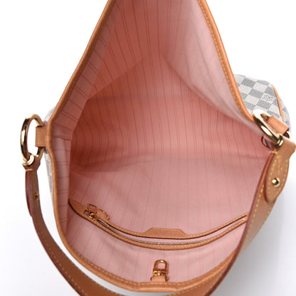 Louis Vuitton Damier Azur Delightful PM Pink 5 of 12